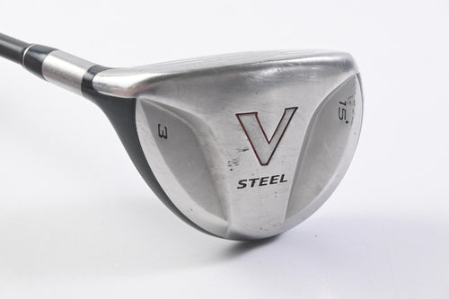 Left Hand Taylormade V-Steel #3 Wood / 15 Degree / Regular Flex M.A.S.2 Shaft