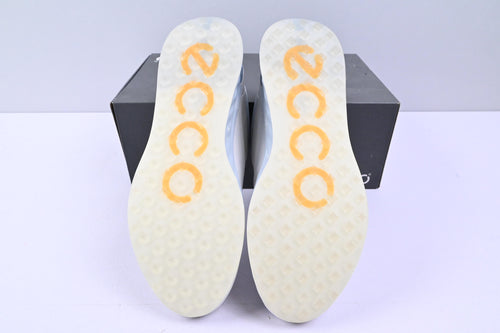 Ladies Ecco S-Three Golf Shoes / UK Size 4.5 / White & Light Blue