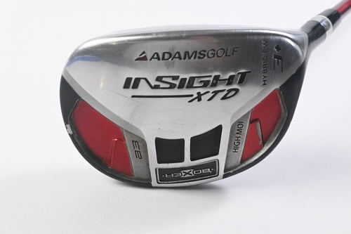 Adams Insight XTD #3 Wood / 15 Degree / Regular Flex Aldila DVS 65 Shaft