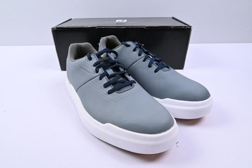 Footjoy Contour Casual Golf Shoes / UK Size 7.5 / Grey & White