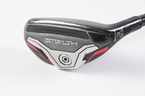 Taylormade Stealth Plus #3 Hybrid / 19.5 Degree / Stiff Flex Hzrdus Smoke Red