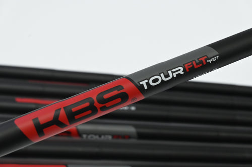 KBS Tour FLT 120 Iron Shafts / Set of 7 / Stiff Flex / .370 Tip