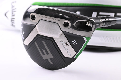 Callaway Elyte X #3 Wood / 15 Degree / Regular Flex Project X Denali Charcoal 60