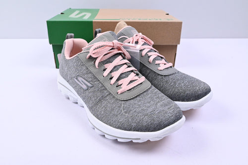 Ladies Skechers Go Golf Performance Golf Shoes / Size UK 4 / Grey & Pink