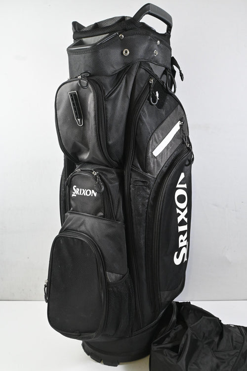 Srixon Cart Bag / 15-Way Divider / Black, White