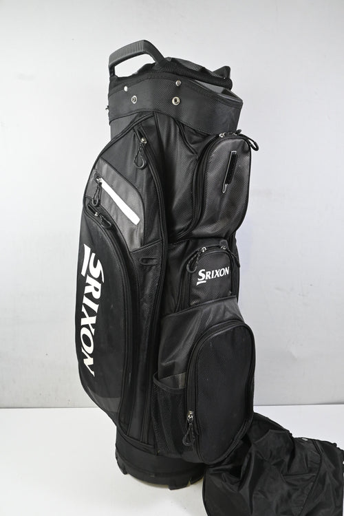 Srixon Cart Bag / 15-Way Divider / Black, White