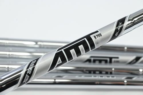 AMT Black R300 Iron Shafts / Regular Flex / Set of 5 / .355 Tip