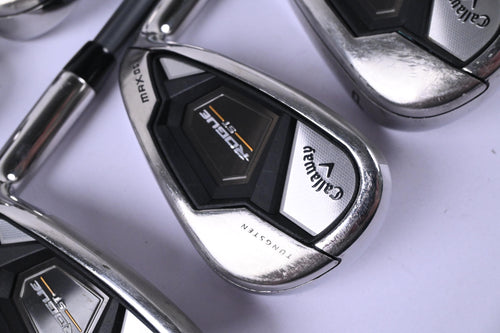 Callaway Rogue ST Max OS Irons / 5-PW / Regular Flex HZRDUS Gen4 Silver 65