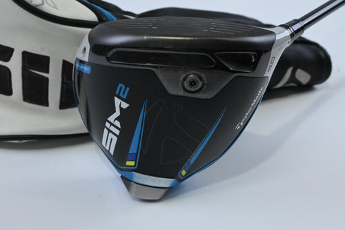 TaylorMade SIM2 Driver / 9 Degree / Stiff Flex HZRDUS Smoke Black RDX 70 Shaft