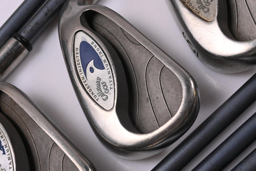 Callaway Hawk Eye Tungsten Titanium Irons / 3-PW+SW / Firm Flex Callaway Shafts