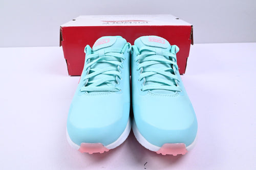 Ladies Skechers Go Golf Max 3 Golf Shoes / UK Size 5 / Teal & White