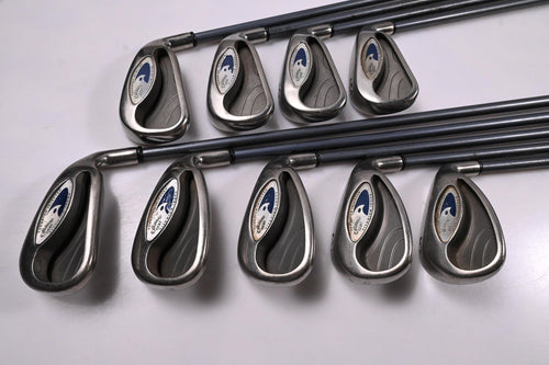 Callaway Hawk Eye Tungsten Titanium Irons / 3-PW+SW / Firm Flex Callaway Shafts