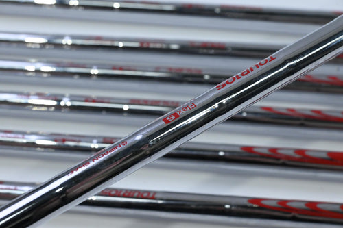 Left Hand Mizuno JPX 925 Hot Metal Irons / 5-PW+GW / Stiff Flex NS Pro Modus3