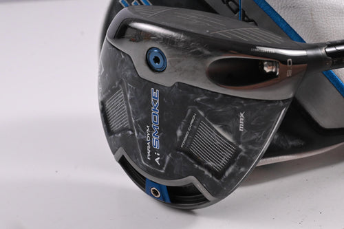 Callaway Paradym Ai Smoke Max Driver / 9 Degree / Stiff Flex Tensei AV Blue 55