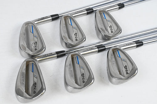 Ping i-Series E1 Irons / 4-9i / Silver Dot / Stiff Flex Ping CFS Distance Shafts