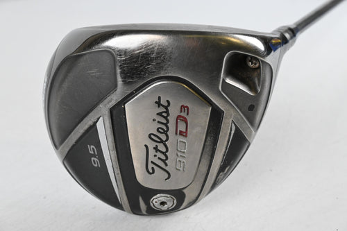Titleist 910 D3 Driver / 9.5 Degree / X-Flex Aldila RIP 60 Shaft