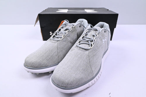 Ladies Under Armour Fade SL Sunbrella Golf Shoes / UK Size 6 / Grey & White