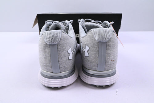 Ladies Under Armour Fade SL Sunbrella Golf Shoes / UK Size 6 / Grey & White