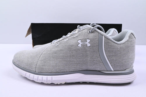 Ladies Under Armour Fade SL Sunbrella Golf Shoes / UK Size 6 / Grey & White