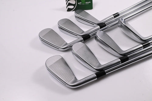 Taylormade P790 2021 Irons / 4-PW / Stiff Flex N.S.PRO Modus 3 Tour 120 Shafts