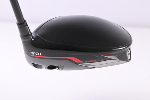 Taylormade Stealth Plus Driver / 10.5 Degree / Regular Flex HZRDUS Smoke Red RDX