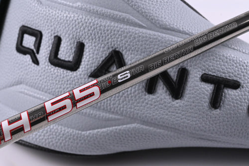 Callaway Quantum Max D Driver / 12 Degree / Stiff Flex Callaway RCH 55 Shaft