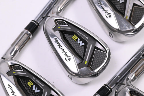 Taylormade M2 2017 Irons / 7-PW+AW+SW / Regular Flex REAX Steel 88 Shafts