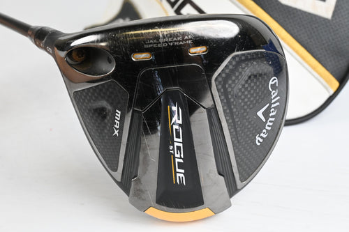 Left Hand Callaway Rogue ST MAX Driver / 10.5 Degree / Regular Flex Cypher 50