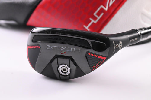 Taylormade Stealth 2 Plus #3 Hybrid / 19.5 Degree / Stiff Flex Kai`li Red 85 Shaft