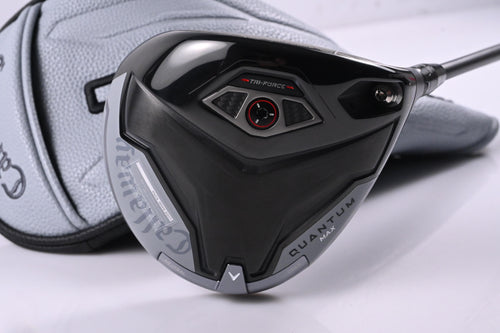 Callaway Quantum Max Driver / 12 Degree / X-Flex Aldila Rogue White 60 Shaft