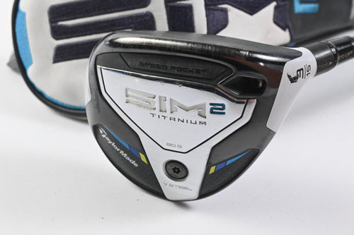 Taylormade SIM2 Ti #3 Wood / 15 Degree / Stiff Flex Tensei AV Raw Blue 65 Shaft