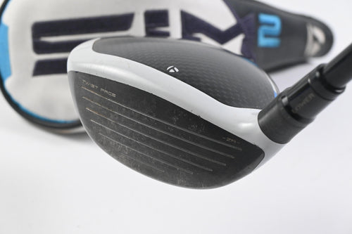 Taylormade SIM2 Ti #3 Wood / 15 Degree / Stiff Flex Tensei AV Raw Blue 65 Shaft