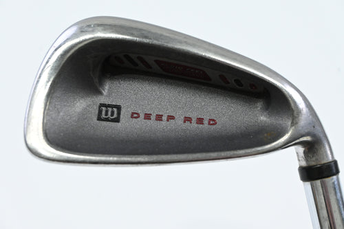 Wilson Deep Red #4 Iron / 24 Degree / Regular Flex Wilson Fat Shaft