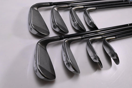 Left Hand Taylormade Speedblade Irons / 5-PW+GW+SW / Regular Flex Velox T 65