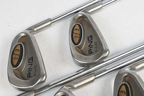 Ping i3 Irons / 7-PW+SW / Red Dot / Stiff Flex Cushin Shafts