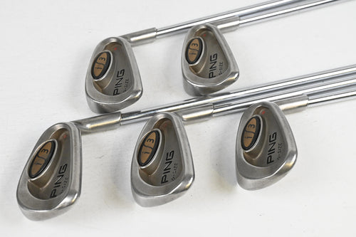 Ping i3 Irons / 7-PW+SW / Red Dot / Stiff Flex Cushin Shafts