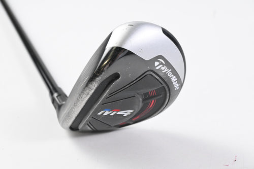 Left Hand Taylormade M4 #4 Hybrid / 22 Degree / Regular Flex Fujikura Atmos 6