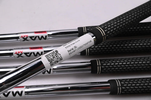 Taylormade SIM2 Max Irons / 5-PW+GW / Regular Flex KBS MAX MT 85 Shafts