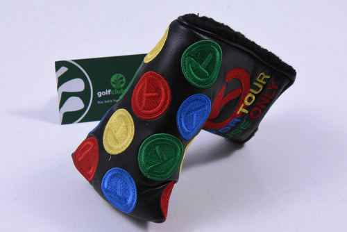 Scotty Cameron Circle T Dancing Rainbow Putter Cover / Mid-Mallet / Black