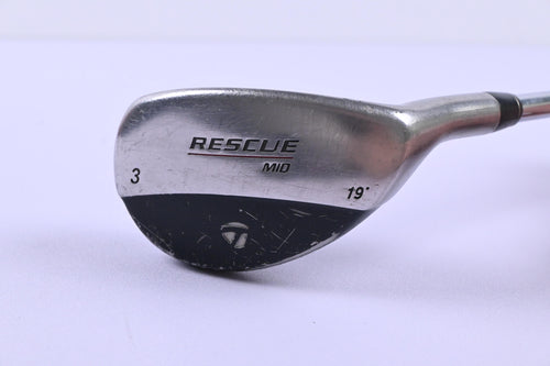 Taylormade Rescue Mid #3 Hybrid / 19 Degree / Regular Flex Taylormade Lite Metal