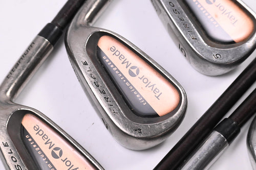 Taylormade Firesole Irons / 3-PW / Regular Flex Taylormade Bubble 80 Shafts