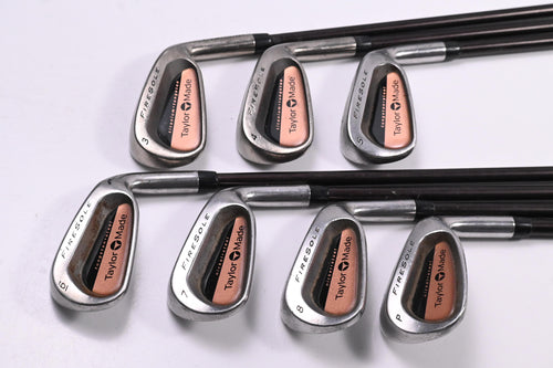 Taylormade Firesole Irons / 3-PW / Regular Flex Taylormade Bubble 80 Shafts
