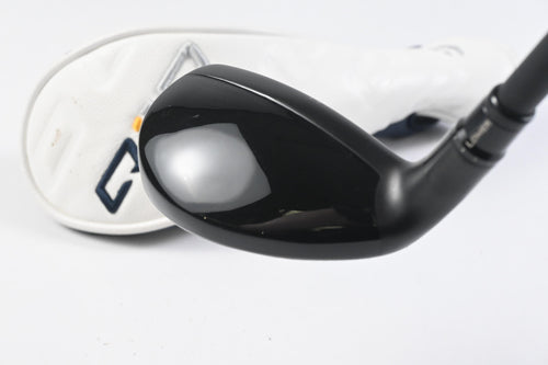 Left Hand Taylormade Qi10 Tour #4 Hybrid / 22 Degree / Regular Flex Tensei AV