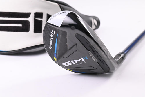 Taylormade SIM2 Max #4 Hybrid / 22 Degree / Regular Flex Ventus Blue 6 Shaft