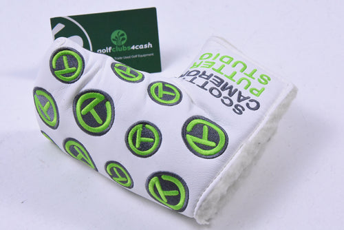 Scotty Cameron Circle T White & Lime Dancing Putter Cover / Mid-Mallet