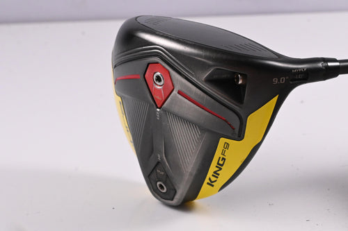 Cobra King F9 Driver / 9 Degree / Stiff Flex HZRDUS Smoke Black 60 Shaft