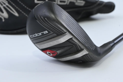 Cobra King F9 #4 Hybrid / 21 Degree / Stiff Flex Fujikura Atmos Black 7