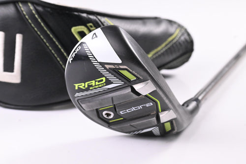 Cobra King Radspeed #4 Hybrid / 21 Degree / Regular Flex UST Recoil ESX 480