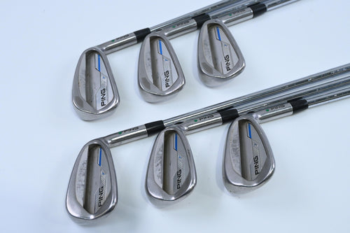 Ping i-Series E1 Irons / 5-PW / Green Dot / Stiff Flex NS Pro Modus3 Shafts