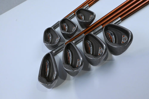 Ping G10 Irons / 6-PW+UW+SW / Black Dot / Regular Flex Ping TFC 129 Shafts